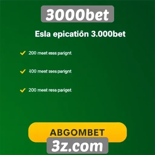 Vantagens do sistema de bônus do 3000bet